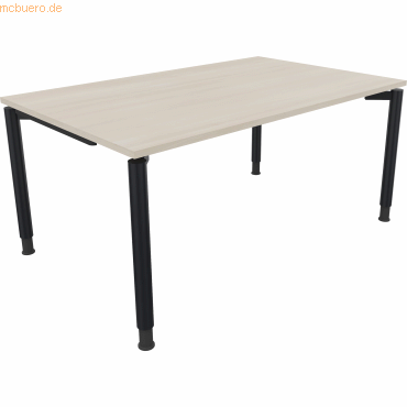 4003969082304 - Schreibtisch All in One 810038872 höhenverstellbar 68-82cm (H) rechteckig akazie hell anthrazitmetallic 4003969082304 Soenn 4003969082304 - Schreibtisch All in One 810038872 höhenverstellbar 68-82cm (H) rechteckig akazie hell anthrazitmetallic 4003969082304 Soenn