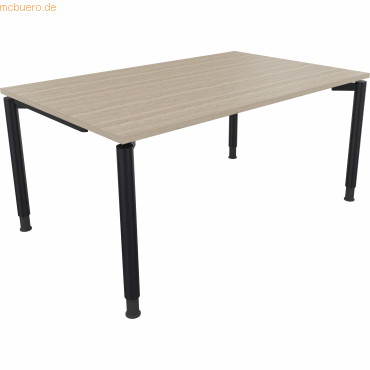 4003969082397 - Schreibtisch All in One 810038871 höhenverstellbar 68-82cm (H) rechteckig eiche natur anthrazitmetallic 4003969082397 Soenn 4003969082397 - Schreibtisch All in One 810038871 höhenverstellbar 68-82cm (H) rechteckig eiche natur anthrazitmetallic 4003969082397 Soenn