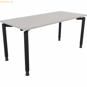 4003969082472 - Schreibtisch All in One 810039481 höhenverstellbar 68-82cm (H) rechteckig lichtgrau anthrazit metallic 4003969082472 Soenne 4003969082472 - Schreibtisch All in One 810039481 höhenverstellbar 68-82cm (H) rechteckig lichtgrau anthrazit metallic 4003969082472 Soenne