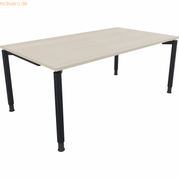 4003969082649 - Schreibtisch All in One 810040372 höhenverstellbar 68-82cm (H) rechteckig akazie hell anthrazitmetallic 4003969082649 Soenn 4003969082649 - Schreibtisch All in One 810040372 höhenverstellbar 68-82cm (H) rechteckig akazie hell anthrazitmetallic 4003969082649 Soenn
