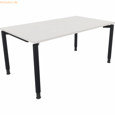 4003969082717 - Schreibtisch All in One 810040001 höhenverstellbar 68-82cm (H) rechteckig diamant weiß   anthrazit metallic 4003969082717 Soe