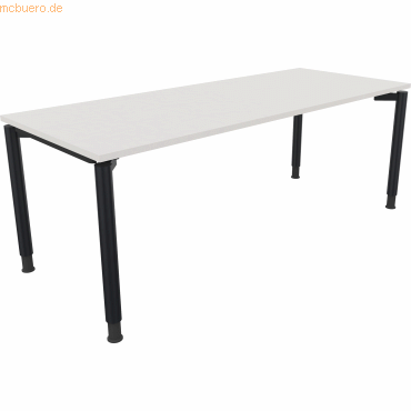 4003969082915 - Schreibtisch All in One 810042701 höhenverstellbar 68-82cm (H) rechteckig diamantweiß anthrazitmetallic 4003969082915 Soenn 4003969082915 - Schreibtisch All in One 810042701 höhenverstellbar 68-82cm (H) rechteckig diamantweiß anthrazitmetallic 4003969082915 Soenn