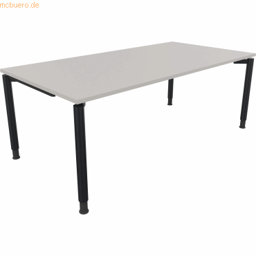4003969083172 - Schreibtisch All in One 810041881 höhenverstellbar 68-82cm (H) rechteckig lichtgrau anthrazitmetallic 4003969083172 Soennec 4003969083172 - Schreibtisch All in One 810041881 höhenverstellbar 68-82cm (H) rechteckig lichtgrau anthrazitmetallic 4003969083172 Soennec