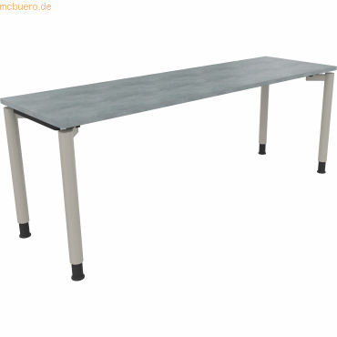 4003969083462 - Schreibtisch All in One 810042283 höhenverstellbar 68-82cm (H) rechteckig beton hell silberaluminium 4003969083462 Soenneck 4003969083462 - Schreibtisch All in One 810042283 höhenverstellbar 68-82cm (H) rechteckig beton hell silberaluminium 4003969083462 Soenneck
