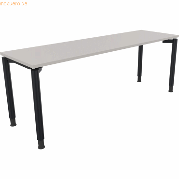 4003969083493 - Schreibtisch All in One 810042181 höhenverstellbar 68-82cm (H) rechteckig lichtgrau anthrazit metallic 4003969083493 Soenne 4003969083493 - Schreibtisch All in One 810042181 höhenverstellbar 68-82cm (H) rechteckig lichtgrau anthrazit metallic 4003969083493 Soenne