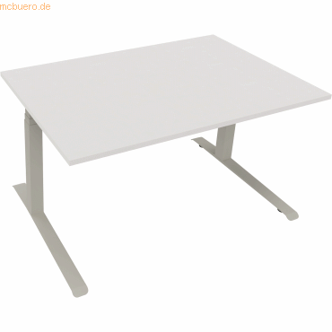 4003969083691 - Sitz-Steh-Schreibtisch All in One 810044301 elektrisch höhenverstellbar 645-1275cm (H) 140x90cm (BxT) rechteckig diamant w 4003969083691 - Sitz-Steh-Schreibtisch All in One 810044301 elektrisch höhenverstellbar 645-1275cm (H) 140x90cm (BxT) rechteckig diamant w