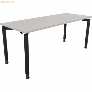 4003969086609 - Schreibtisch All in One 810040981 höhenverstellbar 68-82cm (H) rechteckig lichtgrau   anthrazit metallic 4003969086609 Soenne