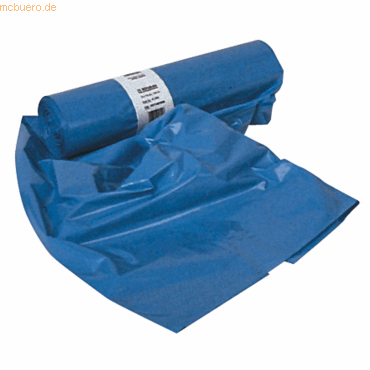 4003969090699 - Müllsack 445011350 Typ 60 blau 120 Liter offen sehr hoch 4003969090699 25 Stück