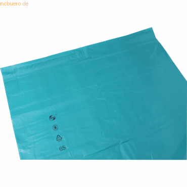 4003969090798 - Müllsack 445011650 Typ 60 blau 240 Liter offen sehr hoch 4003969090798 100 Stück