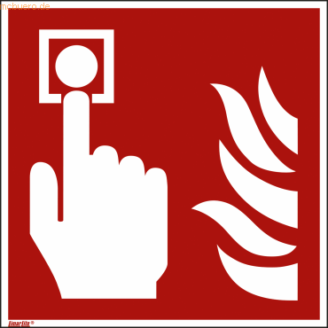 4003969098985 - Hinweisschild Brandmelder ISO 7010 F005 200x200mm PVC 4003969098985 Soennecken 4003969098985 - Hinweisschild Brandmelder ISO 7010 F005 200x200mm PVC 4003969098985 Soennecken