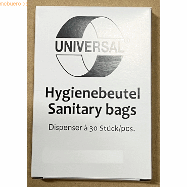 4003969104587 - Hygienebeutel 446017600 Universal weiß offen 4003969104587 30 Stück