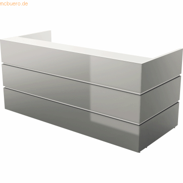 4003969113701 - Theke Pearl 2400x1120x1050mm grau 4003969113701 Soennecken 4003969113701 - Theke Pearl 2400x1120x1050mm grau 4003969113701 Soennecken