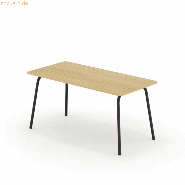 4003969123885 - Schreibtisch selab work & meet desk 815019372 65-130cm (H) 160x80cm (BxT) rechteckig eiche hell schwarz 4003969123885 Sed 4003969123885 - Schreibtisch selab work & meet desk 815019372 65-130cm (H) 160x80cm (BxT) rechteckig eiche hell schwarz 4003969123885 Sed