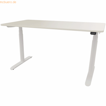 4003969124172 - Sitz-Steh-Schreibtisch selab e-desk 815018701 elektrisch höhenverstellbar 65-128cm (H) 140x90cm (BxT) rechteckig weiß Wei 4003969124172 - Sitz-Steh-Schreibtisch selab e-desk 815018701 elektrisch höhenverstellbar 65-128cm (H) 140x90cm (BxT) rechteckig weiß Wei