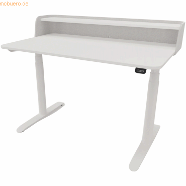 4003969124431 - Sekretär sedesk home 815024101 elektrisch höhenverstellbar 65 -128cm (H) 120x70cm (BxT) rechteckig weiß weiß 400396912443 4003969124431 - Sekretär sedesk home 815024101 elektrisch höhenverstellbar 65 -128cm (H) 120x70cm (BxT) rechteckig weiß weiß 400396912443