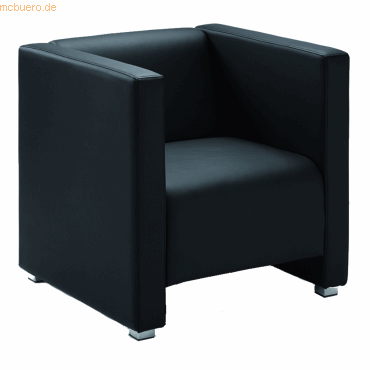 4003969134751 - Sessel Kunstleder 700x700x700mm schwarz 4003969134751 Soennecken 4003969134751 - Sessel Kunstleder 700x700x700mm schwarz 4003969134751 Soennecken