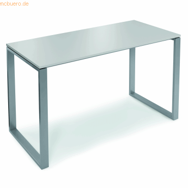 4003969161696 - Stehtisch Celsus 810076781 110cm (H) 160x80cm (BxT) rechteckig lichtgrau silber 4003969161696 Soennecken 4003969161696 - Stehtisch Celsus 810076781 110cm (H) 160x80cm (BxT) rechteckig lichtgrau silber 4003969161696 Soennecken