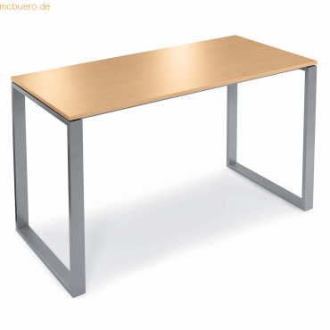 4003969161726 - Stehtisch Celsus 810076772 110cm (H) 160x80cm (BxT) rechteckig buche silber 4003969161726 Soennecken 4003969161726 - Stehtisch Celsus 810076772 110cm (H) 160x80cm (BxT) rechteckig buche silber 4003969161726 Soennecken