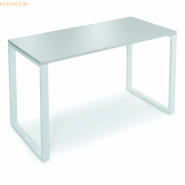 4003969161740 - Stehtisch Celsus 810076881 110cm (H) 160x80cm (BxT) rechteckig lichtgrau weiß 4003969161740 Soennecken 4003969161740 - Stehtisch Celsus 810076881 110cm (H) 160x80cm (BxT) rechteckig lichtgrau weiß 4003969161740 Soennecken