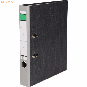 4003969943278 - Ordner Grüner Balken 120007080 A4 50mm schmal Karton Wolkenmarmor grau 4003969943278 Soennecken 4003969943278 - Ordner Grüner Balken 120007080 A4 50mm schmal Karton Wolkenmarmor grau 4003969943278 Soennecken