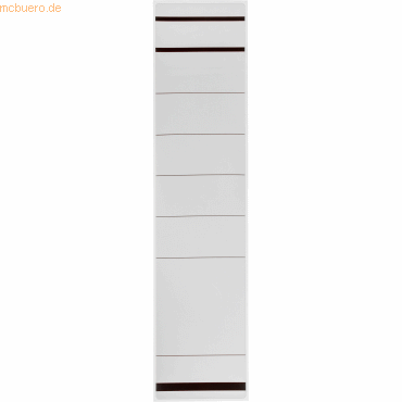 4003969955875 - Ordnerrückenetikett breit lang 615 x 285 mm (b x h) selbstklebend mit Griffloch weiß 10 Etik Pack - Neutralware 4003969955875 - Ordnerrückenetikett breit lang 615 x 285 mm (b x h) selbstklebend mit Griffloch weiß 10 Etik Pack - Neutralware