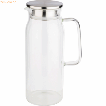4004133107922 - APS Glaskaraffe Getränkekanne für gekühlte Getränke Maße (Ø x H) 10 x 26 cm 4004133107922 - APS Glaskaraffe Getränkekanne für gekühlte Getränke Maße (Ø x H) 10 x 26 cm