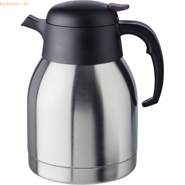 4004133109117 - Isolierkanne Classic Kannen Gr 15 l silberfarben Isolierkannen Einhandautomatik doppelwandiger Edelstahl 4004133109117 - Isolierkanne Classic Kannen Gr 15 l silberfarben Isolierkannen Einhandautomatik doppelwandiger Edelstahl