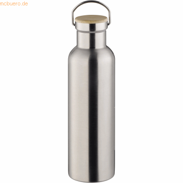 4004133669062 - Isolierflasche Trinkflaschen Gr 750 ml silberfarben (edelstahlfarben) Thermoflaschen Isolierflaschen und Trinkflaschen Edelstahl doppelwandig hält bis 12 Stunden heiß & 24 kalt 4004133669062 - Isolierflasche Trinkflaschen Gr 750 ml silberfarben (edelstahlfarben) Thermoflaschen Isolierflaschen und Trinkflaschen Edelstahl doppelwandig hält bis 12 Stunden heiß & 24 kalt