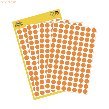 4004182031780 - Markierungspunkte 3178 leuchtorange Ø 8mm 4004182031780 Zweckform 416 Stück 4004182031780 - Markierungspunkte 3178 leuchtorange Ø 8mm 4004182031780 Zweckform 416 Stück