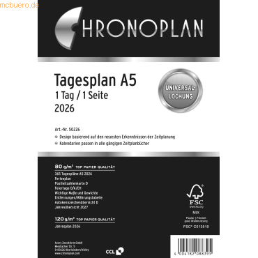 4004182088395 - Tagesplan A5 1 Tag 1 Seite Kalendarium 2024 4004182088395 - Tagesplan A5 1 Tag 1 Seite Kalendarium 2024