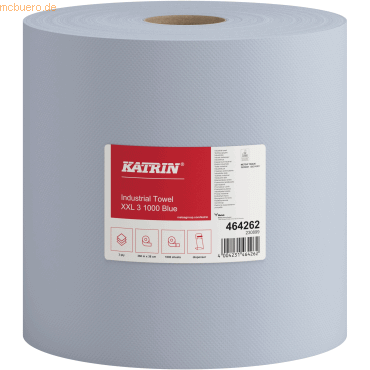 4004231464262 - Putzrolle Classic XXL3 Blue 464262 3lagig 1000Blatt 4004231464262 - Putzrolle Classic XXL3 Blue 464262 3lagig 1000Blatt