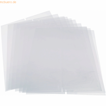 4004360768316 - Doppel-Transparenthülle A4 mit Falz für Getränke-Mappen 10 Stück