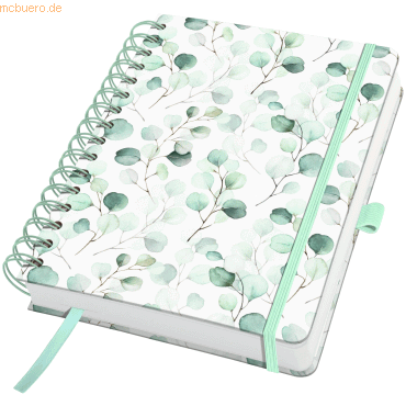 4004360769573 - 2 x Spiral-Notizbuch Jolie blanko ca A5 Eucalyptus Day 240 Seit 4004360769573 - 2 x Spiral-Notizbuch Jolie blanko ca A5 Eucalyptus Day 240 Seit