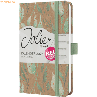 4004360770265 - Buchkalender J6802 braun mintgrün gold 2 Seiten 1 Woche 4004360770265 Sigel 4004360770265 - Buchkalender J6802 braun mintgrün gold 2 Seiten 1 Woche 4004360770265 Sigel