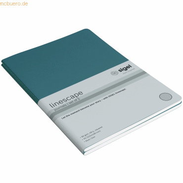 4004360770449 - 2 x Notizheft Linescape ca A5 68 Seiten 80g Softcover kariert b 4004360770449 - 2 x Notizheft Linescape ca A5 68 Seiten 80g Softcover kariert b