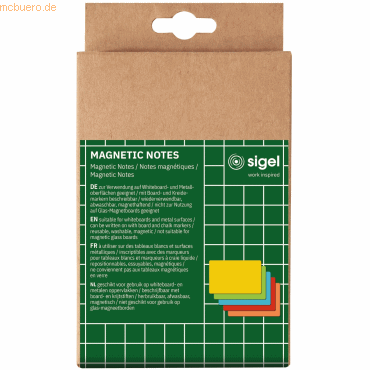 4004360770708 - Magnetic Notes 150x100mm Magnetpap Kunststoff 5 Farben 25 Stück 4004360770708 - Magnetic Notes 150x100mm Magnetpap Kunststoff 5 Farben 25 Stück