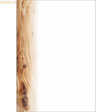 4004360770890 - SIGEL Motivpapier weiß braun DIN A4 90 g m² 100 Blatt