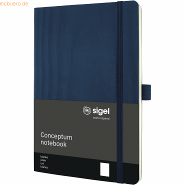 4004360771347 - 3 x Notizbuch Conceptum ca A5 194 S Softcover blanko 80g midni 4004360771347 - 3 x Notizbuch Conceptum ca A5 194 S Softcover blanko 80g midni