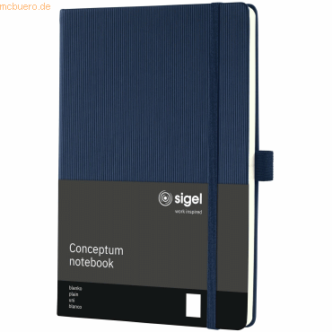 4004360771484 - 3 x Notizbuch Conceptum ca A5 194 S Hardcover blanko 80g midni 4004360771484 - 3 x Notizbuch Conceptum ca A5 194 S Hardcover blanko 80g midni