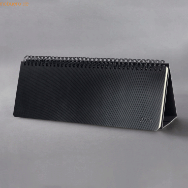 4004360771828 - Tischkalender Conceptum 300x143x18mm Hardcover schwarz 2026 4004360771828 - Tischkalender Conceptum 300x143x18mm Hardcover schwarz 2026