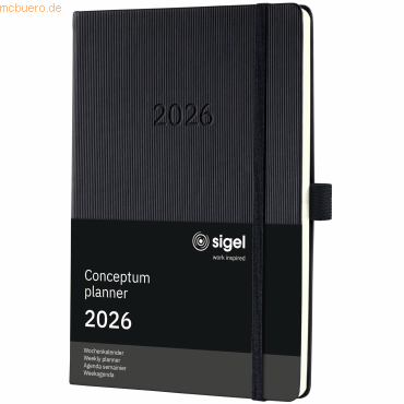 4004360773297 - Buchkalender C2612 schwarz 2 Seiten 1 Woche 4004360773297 Sigel 4004360773297 - Buchkalender C2612 schwarz 2 Seiten 1 Woche 4004360773297 Sigel