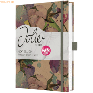 4004360773860 - 2 x Notizbuch Jolie Hardcover ca A5 Pure Cottonflowers 192 Seit 4004360773860 - 2 x Notizbuch Jolie Hardcover ca A5 Pure Cottonflowers 192 Seit