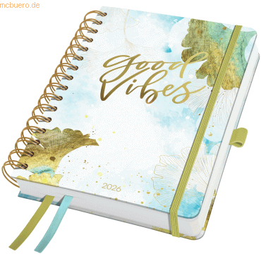 4004360773891 - Spiral-Kalender Jolie ca A5 Good Vibes 2026 4004360773891 - Spiral-Kalender Jolie ca A5 Good Vibes 2026