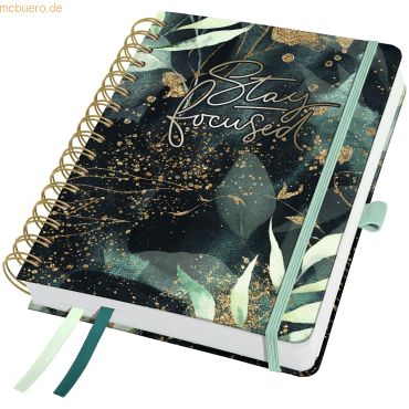 4004360774553 - Spiral-Kalender Jolie ca A5 Glamorous Leaves 2026 4004360774553 - Spiral-Kalender Jolie ca A5 Glamorous Leaves 2026