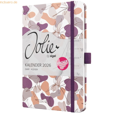 4004360774645 - Wochenkalender Jolie ca A5 Hardcover Summer Linear Leaves 2026 4004360774645 - Wochenkalender Jolie ca A5 Hardcover Summer Linear Leaves 2026