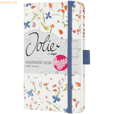 4004360775246 - Wochenkalender Jolie ca A6 Hardcover Bloom Violet 2026 4004360775246 - Wochenkalender Jolie ca A6 Hardcover Bloom Violet 2026