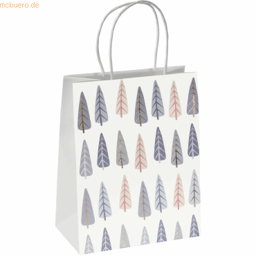 4004360777639 - 5 x Geschenktasche Small 180x230x100mm Pine trees 4004360777639 - 5 x Geschenktasche Small 180x230x100mm Pine trees
