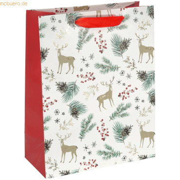 4004360777660 - Geschenktasche GT121 Christmas motifs watercolor Large Weihnachten Christmas motifs watercolor 26cm x 33cm 4004360777660 Sig 5 Stück 4004360777660 - Geschenktasche GT121 Christmas motifs watercolor Large Weihnachten Christmas motifs watercolor 26cm x 33cm 4004360777660 Sig 5 Stück