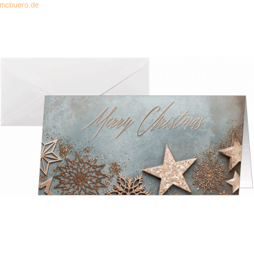 4004360777912 - 10 SIGEL Weihnachtskarten Glamorous Christmas DIN lang 4004360777912 10 Stück 4004360777912 - 10 SIGEL Weihnachtskarten Glamorous Christmas DIN lang 4004360777912 10 Stück