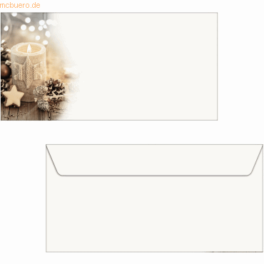 4004360778070 - 25 SIGEL Weihnachtsbriefumschläge Christmas Candle DIN lang ohne Fenster 4004360778070 25 Stück 4004360778070 - 25 SIGEL Weihnachtsbriefumschläge Christmas Candle DIN lang ohne Fenster 4004360778070 25 Stück